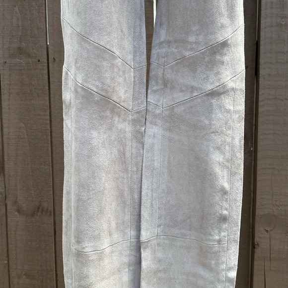 J Brand 100% Lamb Leather suede Moto style skinny pants - Picture 6 of 16